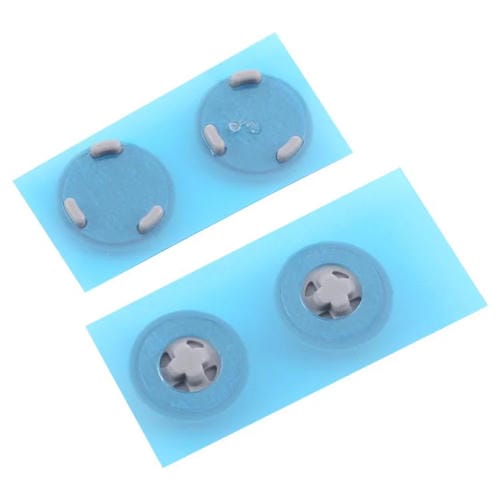 Tapis en caoutchouc 4 en 1 Microsoft Surface Laptop 3 / 4 / 5 (Argent)