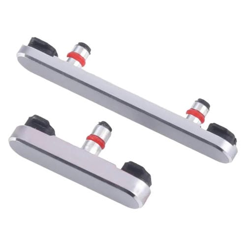 Botón de Encendido y Control de Volumen para ZTE Nubia Red Magic 8 Pro Nx729J (Plateado)