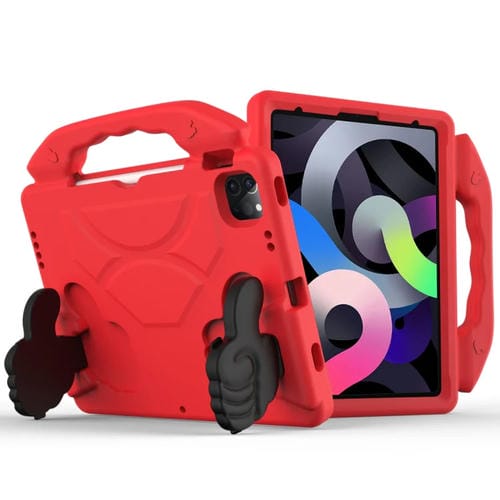 Funda para Tableta Niños Eva a Prueba de Choques con Soporte para iPad Air 2022 /2020 10.9 (Rojo)