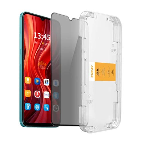 PelĂcula de Vidrio Templado Enkay para Samsung Galaxy A26 con Privacidad AntiespĂas