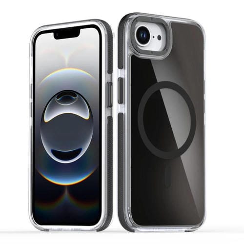 Funda para Teléfono Magsafe iPhone 16E Degradado Dos Colores (Negra)