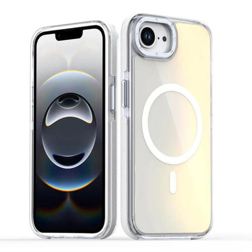 Funda para Teléfono Magsafe iPhone 16E Degradado Dos Colores (Blanca)