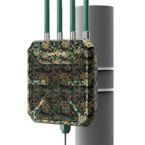 Enrutador inalámbrico WAVLINK WN573HX1 WiFi 6 AX1800 doble banda punto de acceso para exteriores (EE. UU.)