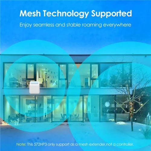 Extensor WiFi doble banda WAVLINK WN572HP3 AC1200 antenas PoE enchufe UE