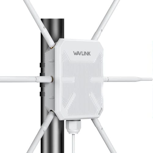 Extensor WIFI para Exteriores Wavlink Wn588Hx3 Ax3000 con 6 Antenas Repetidor WIFI de Banda Dual Enchufe Australiano
