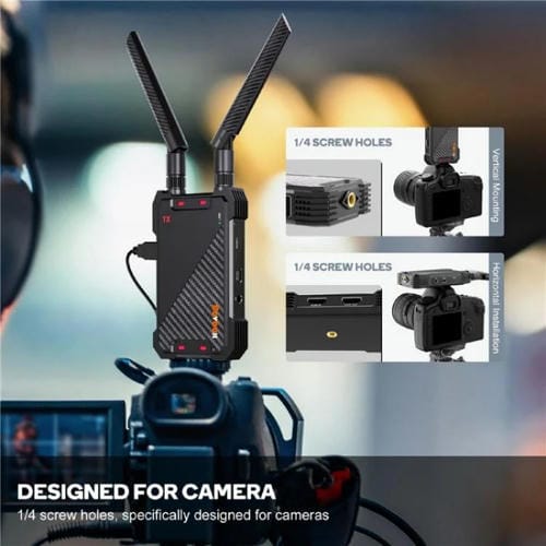 Transmisor y Receptor de Video Bovbox 081, Extensor HDMI Inalámbrico, 400 M de Alcance, 1080P HD, Enchufe EE.UU