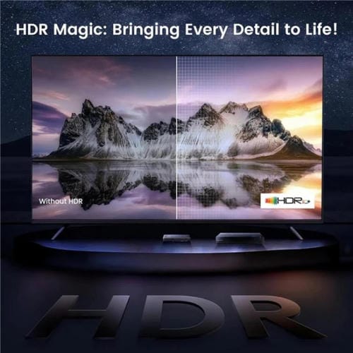 Adaptador Q8-3 Conmutador HDMI 2.1 Ultrafino 3X1 para Consolas de Juegos, PC y TV Box 8K 60Hz