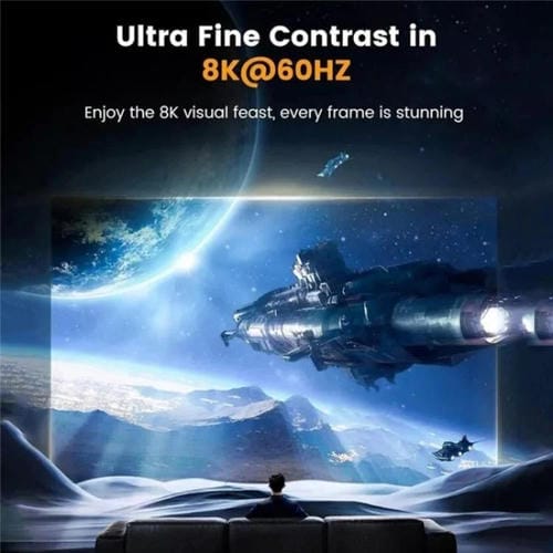 Conmutador Bidireccional Tipo C U8K1 con Carga Rápida 100 W, USB C 40 Gbps y Salida de Video 8K