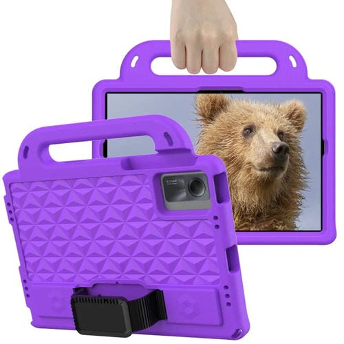 Funda de EVA a prueba de golpes para Xiaomi Pad 5/5 Pro Diamond Series (morada)