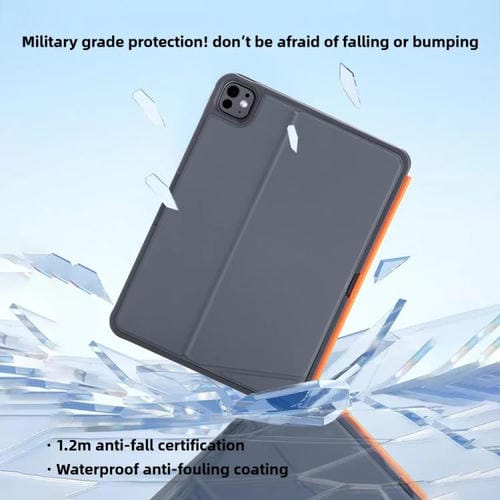 Funda magnética con teclado y control para iPad Air 2022/2020 de 10,9 pulgadas