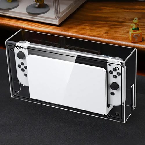 035 para Nintendo Switch/Oled Game Console Display Cubierta a Prueba de Polvo, Especificaciones: Etiqueta Negra - MOVILSTORE