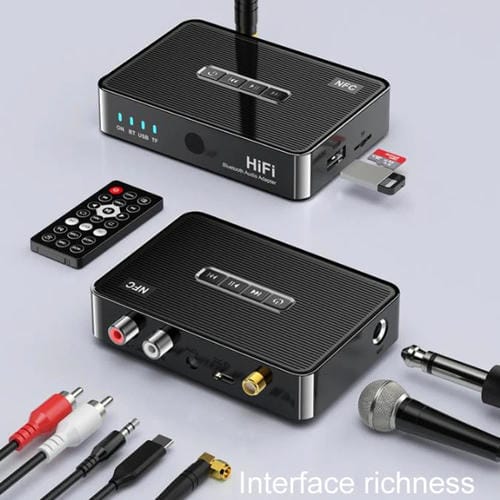 Adaptador de Audio Bluetooth 5.1 Oms-M3 Amplificador y Receptor de Altavoces