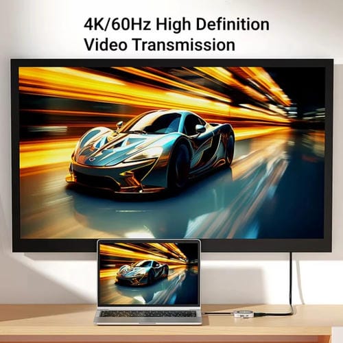 Concentrador Magnético 8 en 1 Blueendless con Carcasa SSD M.2 Nvme/Sata HDMI PD 100W USB-C 3.2 USB-A 3.2 SD TF Aux