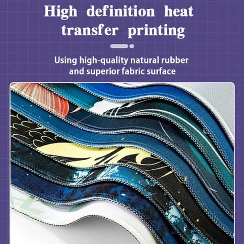 Alfombrilla de Ratón Big Wave N.º 27 para Juegos 300 x 800 x 3 mm Goma Antideslizante