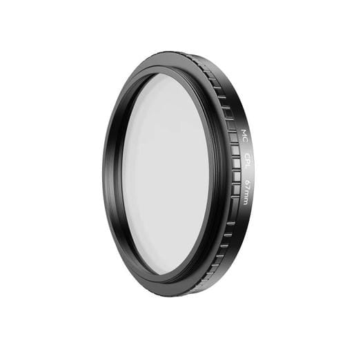 Filtro Fotográfico Apexel Apl-67Cpl para Teléfono Móvil con Lente Reductora de Luz Ajustable (67mm)