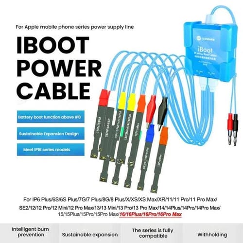 Startkabel-Testkabel Sunshine iBoot Apple iPhone Stromversorgungs- und Batteriesteuerungskabel