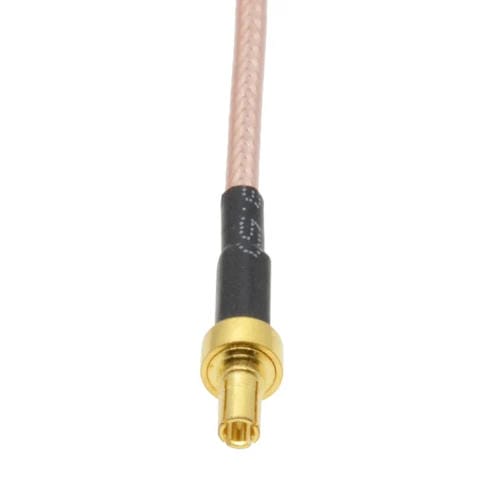 Cable Coaxial RF 50 cm conector macho F a conector macho CRC9 cable puente RG316