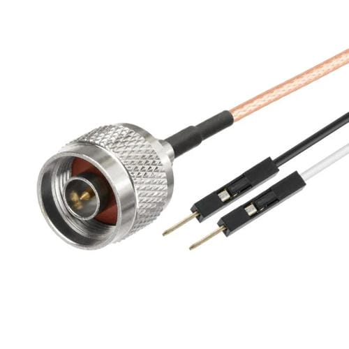 Cable Adaptador de Extensión de Prueba RF RG316 de N Macho a Doble Dupont Macho 0,3 m