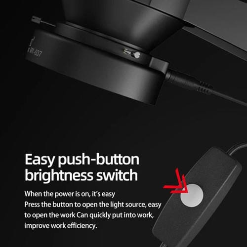 Anello di Luce Microscopio Maant My-037 con 144 Perle Riparazione di Telefoni Cellulari