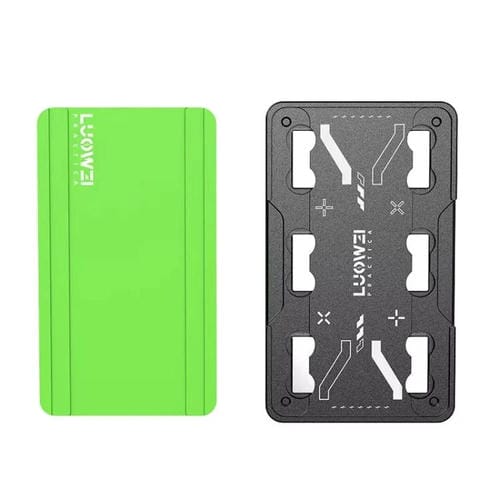 Base Luowei + Cojín de Malla de Estaño CPU Chip Mesa Magnética Almohadilla Silicona (Gris)