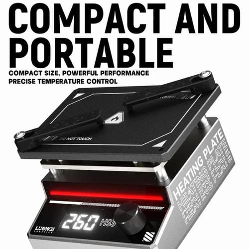 Stazione di preriscaldamento universale Luowei HS3 Stratificazione, stagnatura e sgrassaggio, spina UE