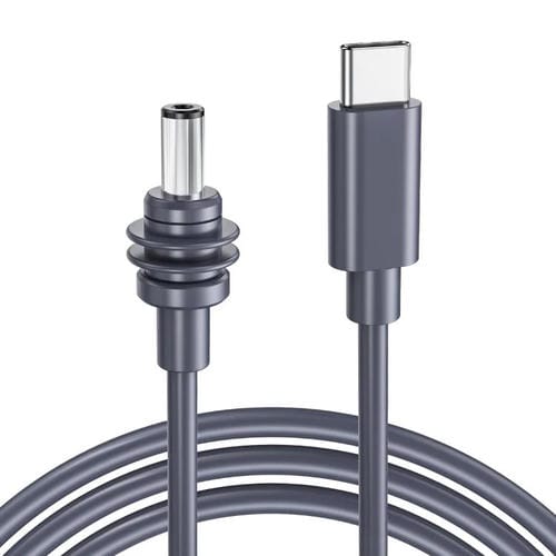 Cable de Alimentación Edup EP-SK0087 2 M Tipo C a CC 5,5 x 2,1 mm