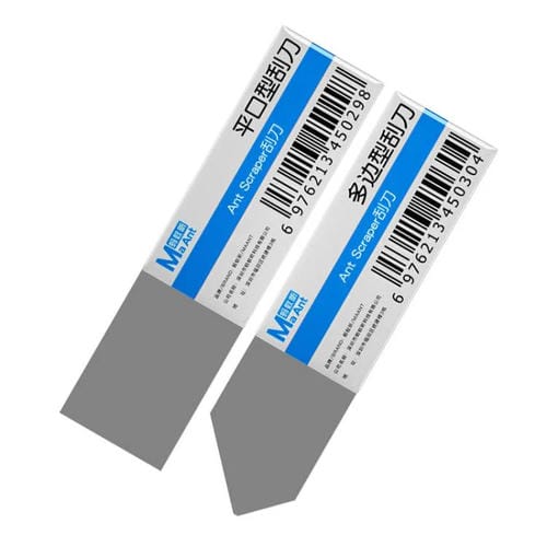 Lötkolben-Pastenschaber Maant Oblique Klinge Zinnentferner Edelstahl Werkzeug Zinn entfernen