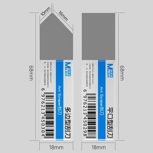 Solder Paste Scraper Maant Oblique Blade Tin Remover Stainless Steel Tool Remove Tin