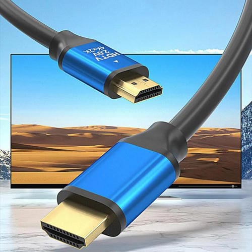 Cable HDMI VegGieg V2.0 4K60Hz conexión video para decodificador TV monitor proyección 2 m (Negro)