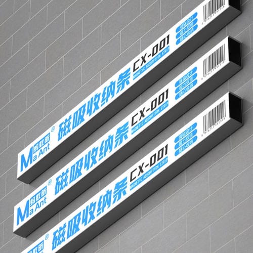 Scaffale a strisce di assorbimento magnetico MaAnt CX-001