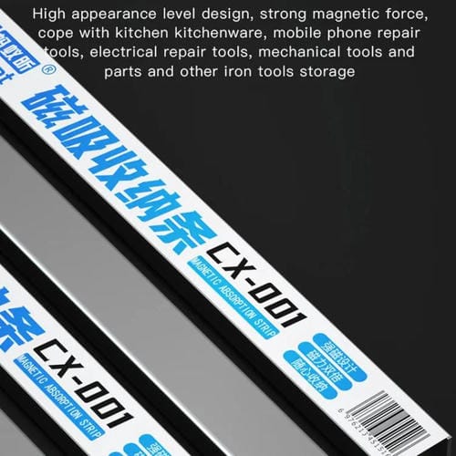 Magnetic absorption strip shelf MaAnt CX-001
