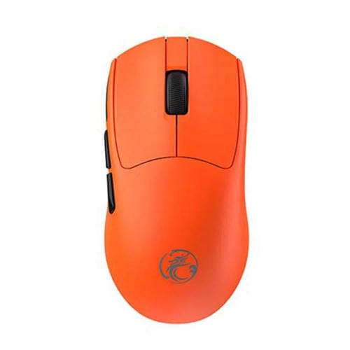 Ratón inalámbrico iMICE G900 6 teclas 12800 DPI recargable tres modos (Naranja)
