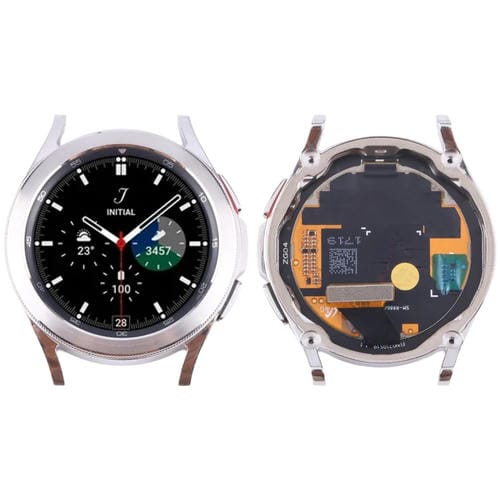 Schermo LCD + Cornice Samsung Galaxy Watch 4 Classic 42mm SM-R880/R885 (Argento)