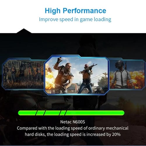 Unidad de Estado Sólido Netac N600S 1TB SATA 6Gb/s