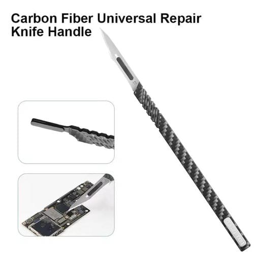 Mangue couteau Universel QianLi TX01 en fibre de carbone antistatique