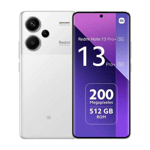 Xiaomi Redmi Note 13 Pro+ 5G 12Gb/512Gb Blanco (Moonlight White) Dual SIM - MOVILSTORE