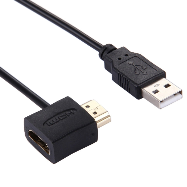 Exuun 90 Grados HDMI 2.0 Macho a Macho Cable, 0,5 m/50 cm Chapado en