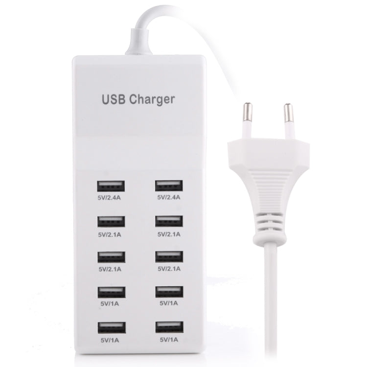 YM-UD06 5V 10.2A prise universelle bureau détachable 6 ports USB Stati