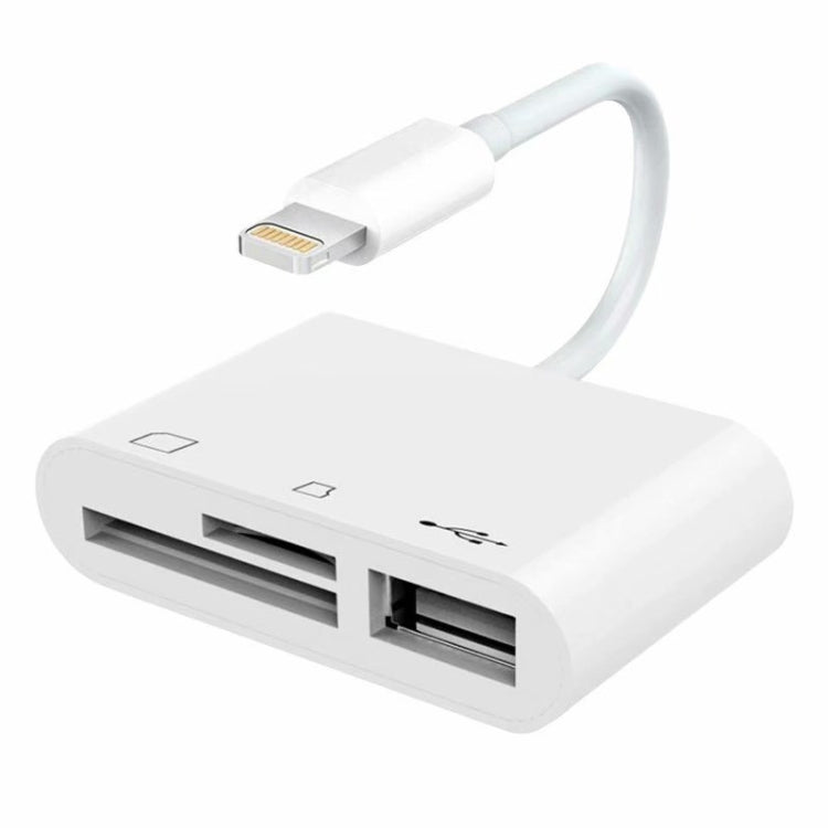 Adaptateur Lightning vers USB pour appareil photo avec port de