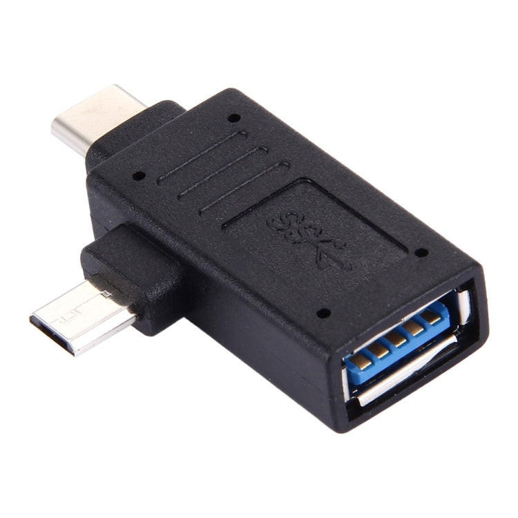 Mini Adaptador Tipo C a USB 3.0 para iPhone, iPad, tablet GENERICO