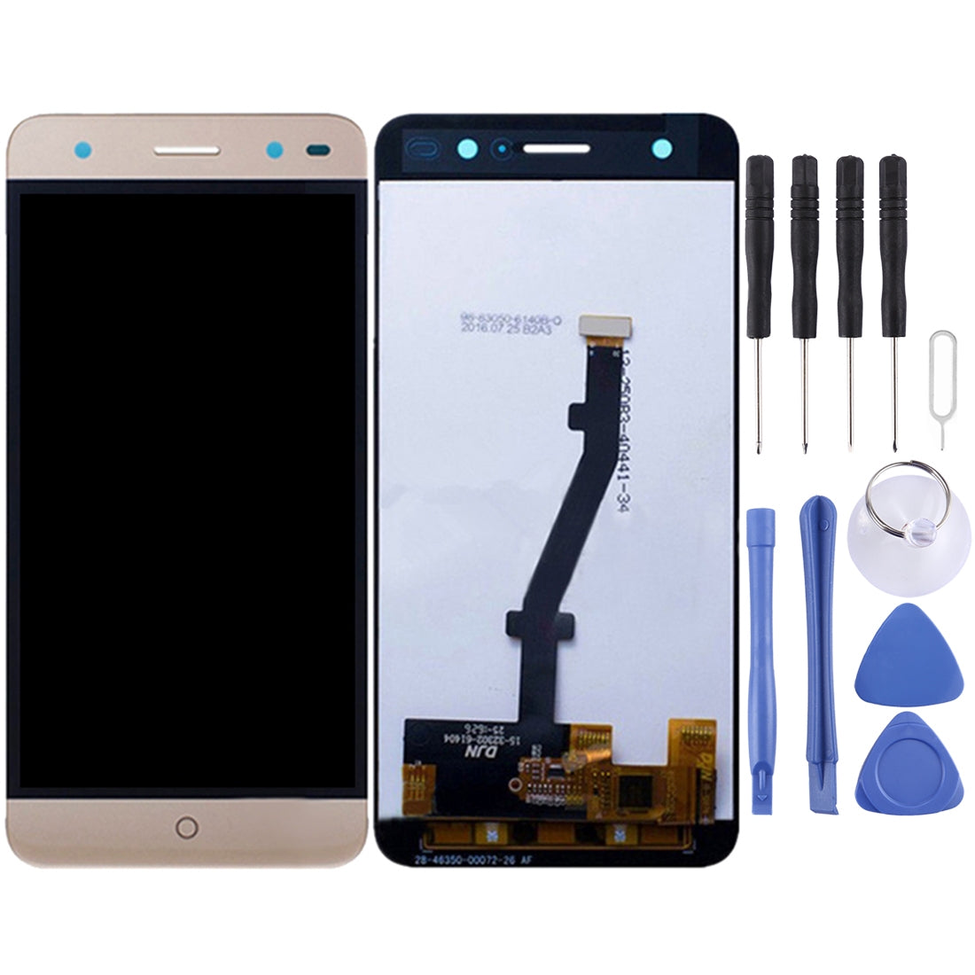 LCD Screen + Touch Digitizer ZTE Blade V7 Lite Gold