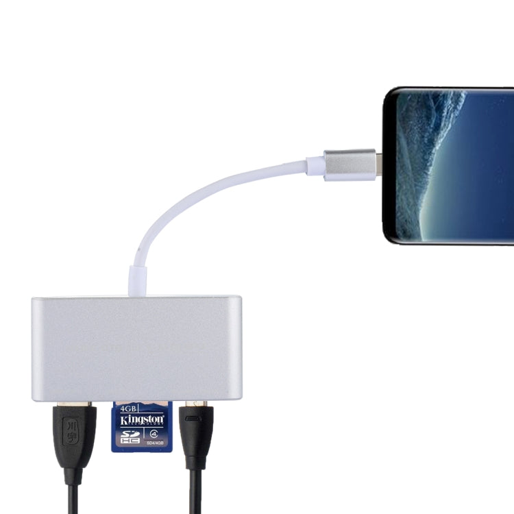 Type C vers lecteur de carte SD OTG câble USB adaptateur micro SD