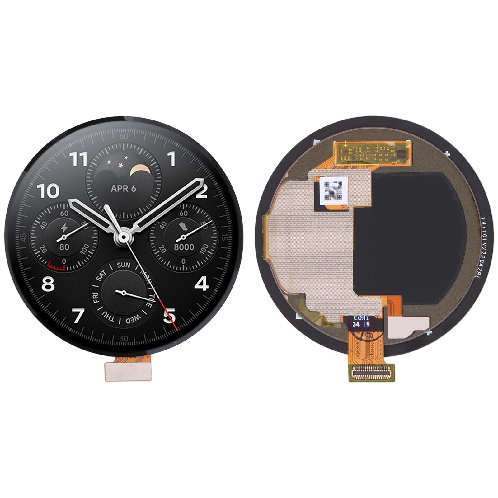 Pantalla Completa + Tactil + Marco Xiaomi Watch S1 Pro Plata