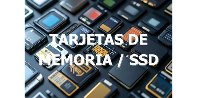 Tarjetas de Memoria / SSD