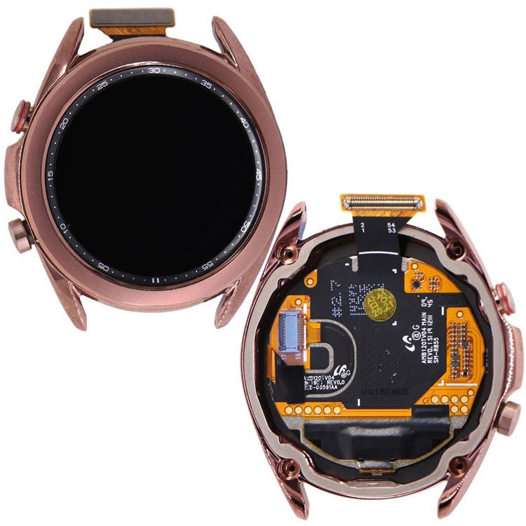 Pantalla Completa + Tactil + Marco Samsung Galaxy Watch 3 41mm R850 R855 Dorado