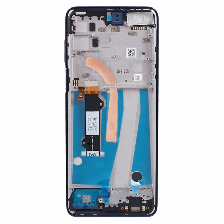 Pantalla Completa + Tactil + Marco Motorola Moto G 5G Plus XT2075 Azul