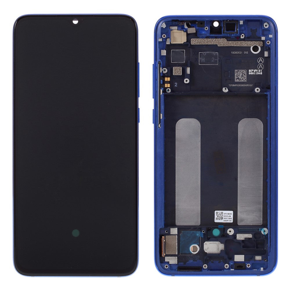 Pantalla Completa TFT + Tactil + Marco Xiaomi Mi CC9 / Mi 9 Lite Azul