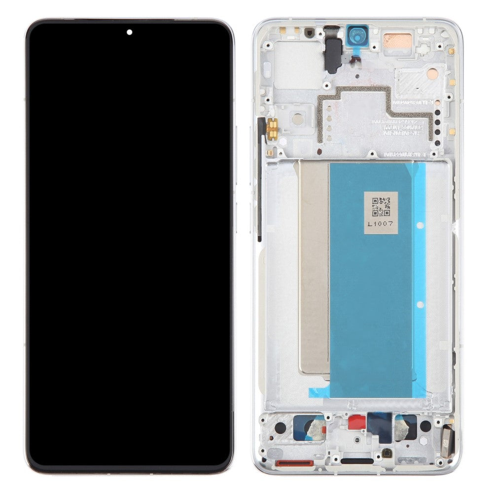 Écran OLED Plein + Tactile + Cadre Xiaomi Redmi K70 5G / K70 Pro 5G Argent