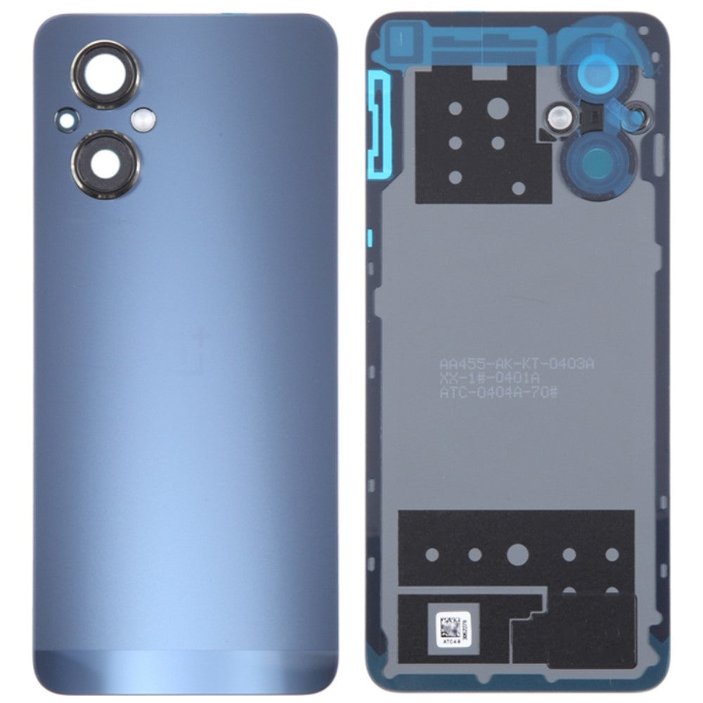 Tapa Bateria Back Cover + Lente Camara OnePlus Nord N20 5G GN2200 CPH2459 Azul