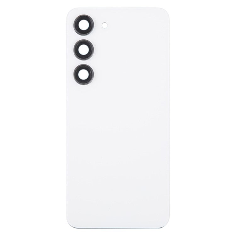 Tapa Bateria Back Cover + Lente Camara Samsung Galaxy S23 S911 Blanco